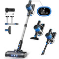 VICEASE Cordless Vacuum Cleaner 500W 46Kpa 50Mins Runtime Self-Standing Wall Mount Charging Stick Vacuum for Hard Floor Carpet Pet Hair Car with 3 Nozzles
