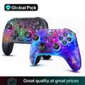 RBG Wireless Switch Controller for Nintendo Switch/Lite/Oled-Switch Pro Controller/Iphone/Android Game Stick,Programmable Game Joysticks for Nintendo Switch