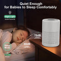 FRESHDEW Air Purifier for Home , up to 1300Ft² for Smoke Pet Dander Odors with Fragrance Sponge,H13 True HEPA Air Purifier Cleaner with 360° Air Inlet 15Db Sleep Mode#Tiktokshopbacktoschool