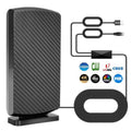 Smart TV Digital HD Antenna | 4K 1080P | 360° Signal Reception | No Cable Required, Easy Setup | Long Range | Amplified TV Reception | Works with Samsung LG Roku Fire TV & More