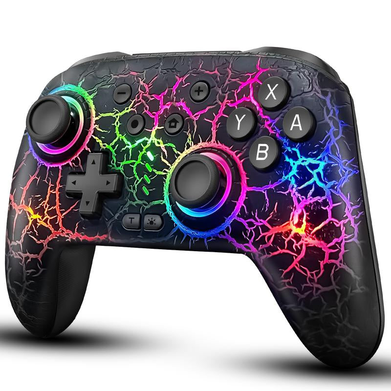 RBG Wireless Switch Controller for Nintendo Switch/Lite/Oled-Switch Pro Controller/Iphone/Android Game Stick,Programmable Game Joysticks for Nintendo Switch
