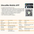 Glocalme Petphone GPS Tracker for Dogs & Cats - Real-Time Global Tracking, 2-Way Voice Calling, Pet Health Alerts, LED Light & Sound Locator, Waterproof, Works in 200+ Countries