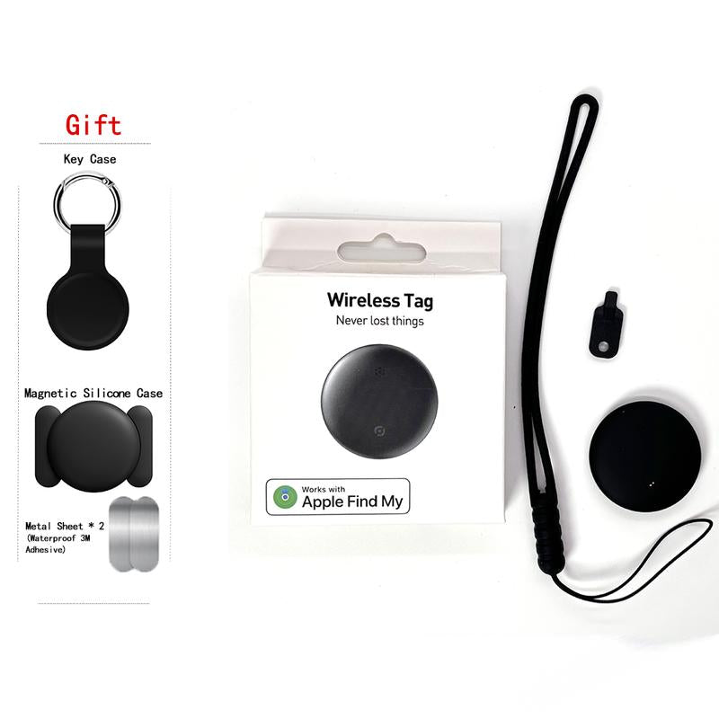 GPS Tracker for Vehicles,Real Time Car Air Tracker Tag Work with Apple/Android Find My(Ios Only),No Subscription Global Coverage Hidden Car Locator with Magnetic Case